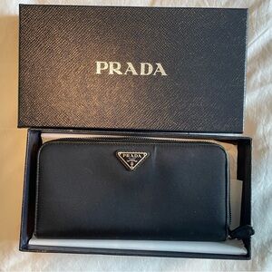 Prada Black Wallet